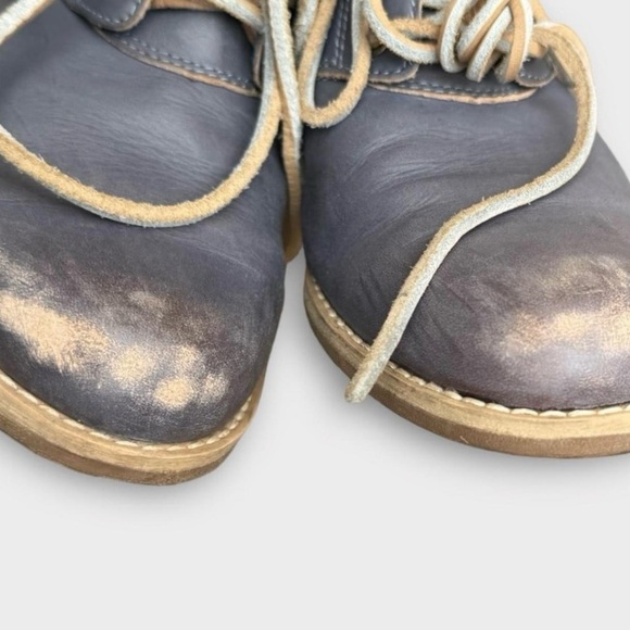 Timberland Navy Leather Lace-Up Boots - Picture 7 of 8